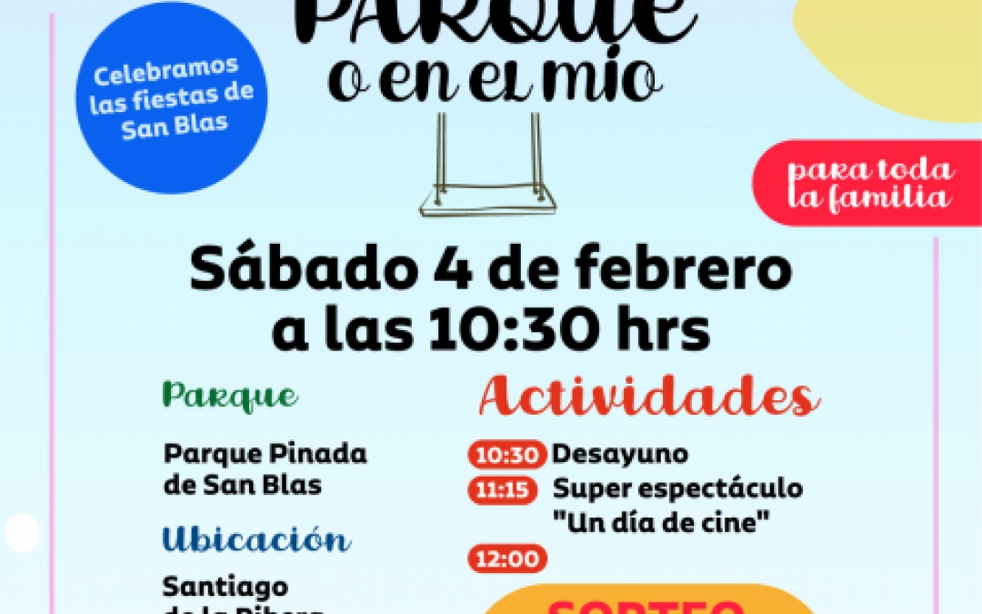 4 FEBRERO - 10.30 H - PQ PINADA DE SAN BLAS