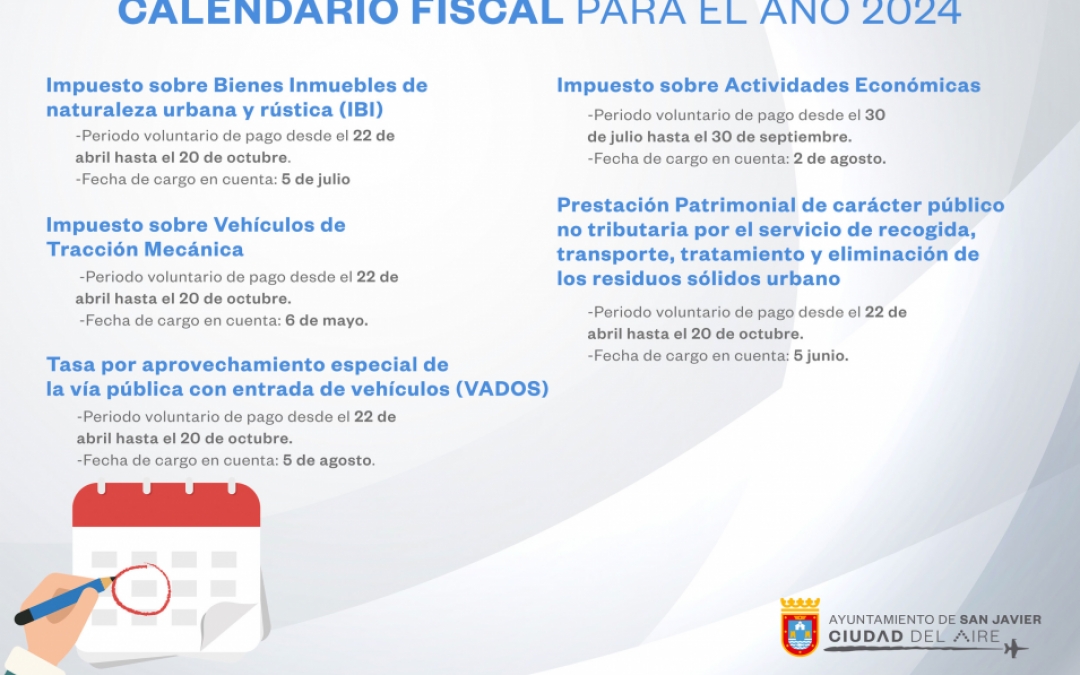 Calendario Fiscal 2024